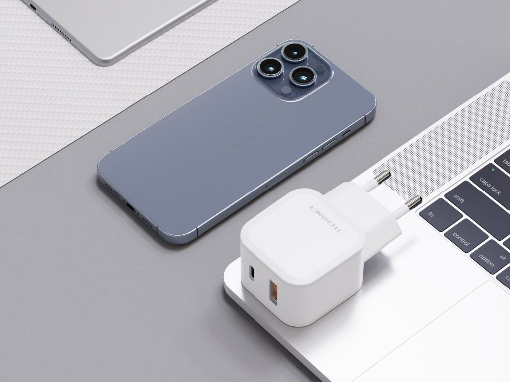 Tecbahcy Nabíječka USB-A + USB-C